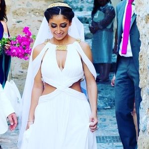 Handmade Greek wedding dress one of a kind prom